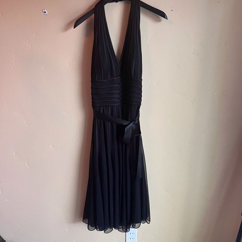 JS Collections‎ Womens Halter A-Line Cocktail Wedding Guest Dress Size 14 Witchy
